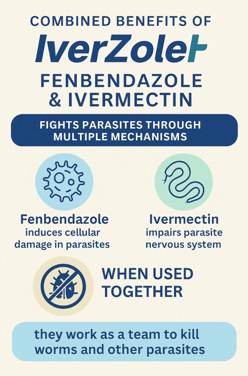 IverZolet Combo Pack – Iver & Fenben – 30-Day Supply