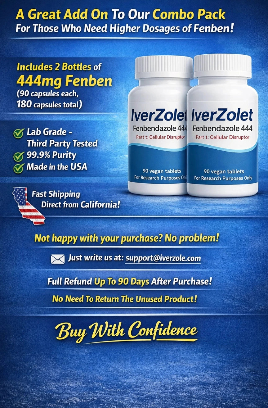 IverZolet FENBEN 444mg - 2 Pack