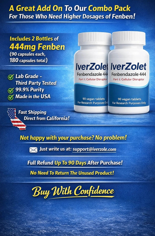IverZolet FENBEN 444mg - 2 Pack